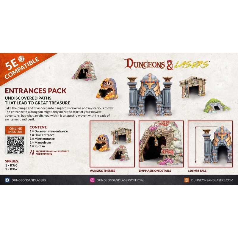 Entrances Pack - Dungeons & Lasers
