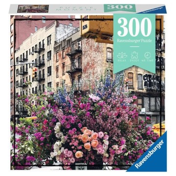 Puzzle 300 pz - Puzzle moments: Flowers in New York