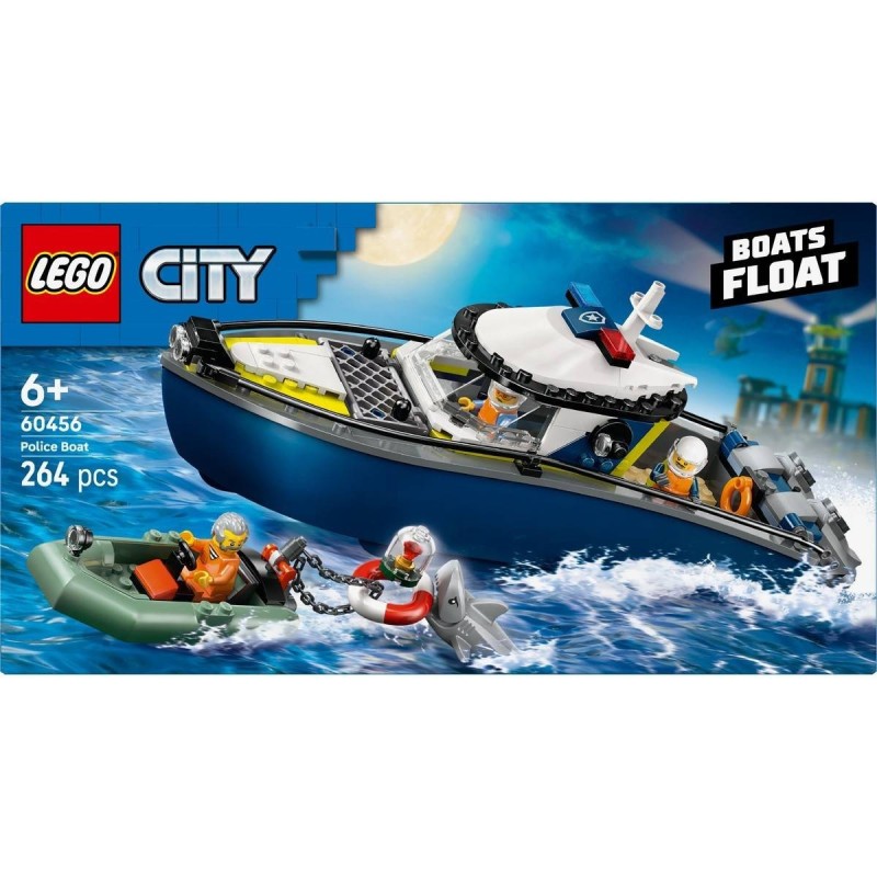 LEGO-60456 Persecución en Barco de Policía