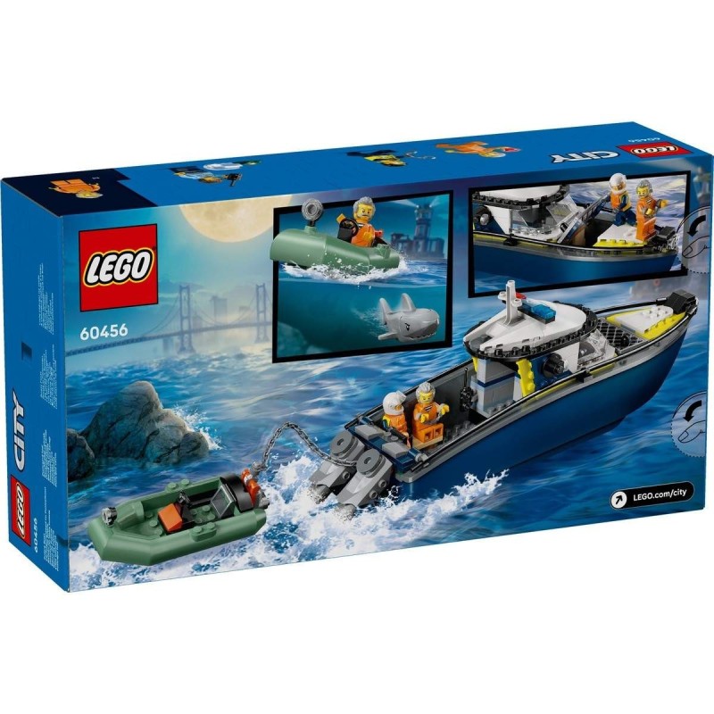 LEGO-60456 Persecución en Barco de Policía