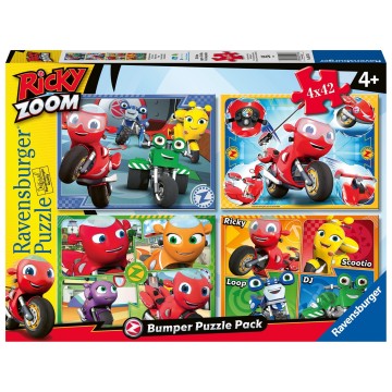 Puzzle 4 X 42 Bumper Pack: Ricky Zoom