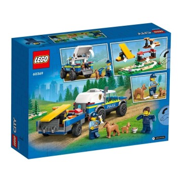LEGO-60369 Entrenamiento Móvil para Perros Policía