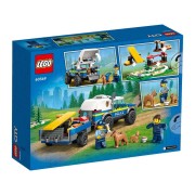 LEGO-60369 Entrenamiento Móvil para Perros Policía