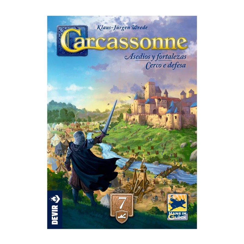 Carcassonne Exp. 7 - Asedios y Fortalezas