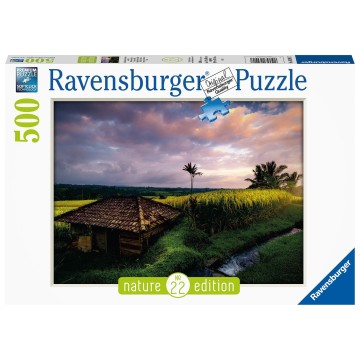 Puzzle 500 pz: Campos de arroz en Bali