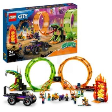 LEGO-60339 Pista Acrobática con Doble Rizo