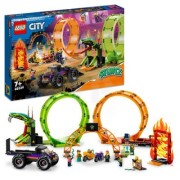 LEGO-60339 Pista Acrobática con Doble Rizo