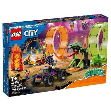 LEGO-60339 Pista Acrobática con Doble Rizo