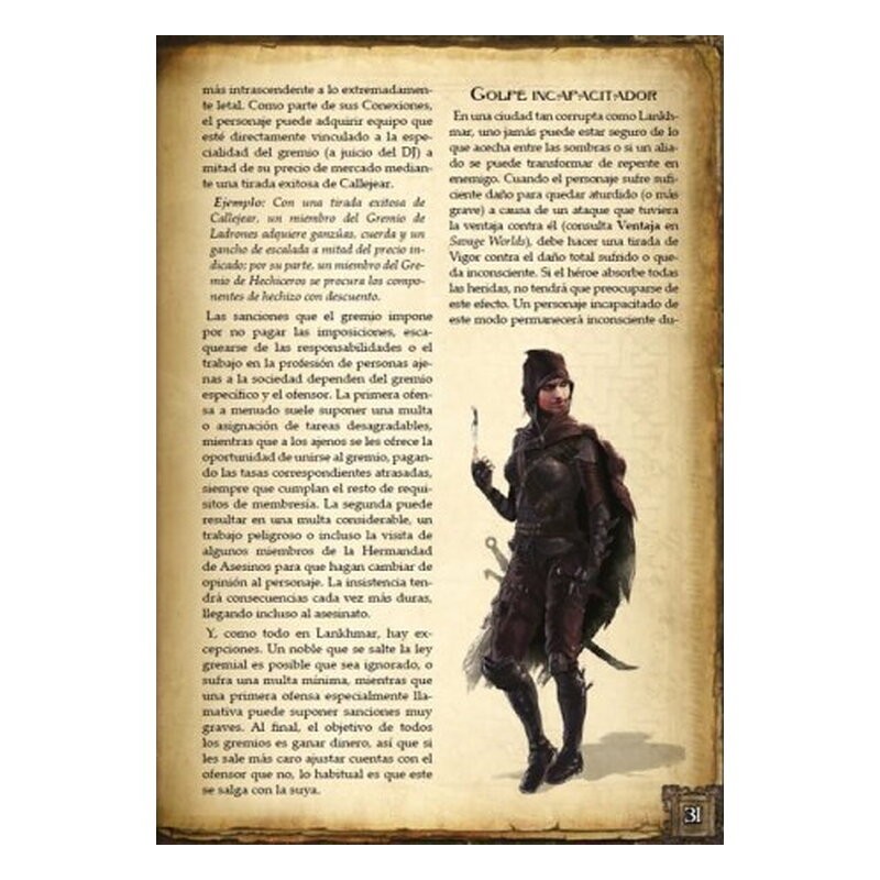 Savage Worlds Lankhmar: La ciudad de los ladrones