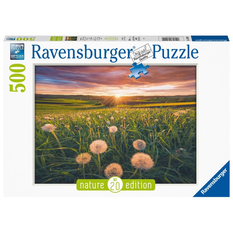 Puzzle Ravensburger Dientes de león al atardecer (500 piezas)