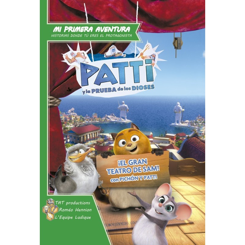 Patti y la prueba de los dioses - Librojuego: Mi primera Aventura