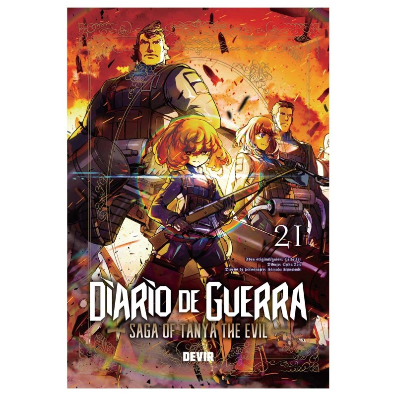 Diario de Guerra Saga of Tanya the Evil núm. 21