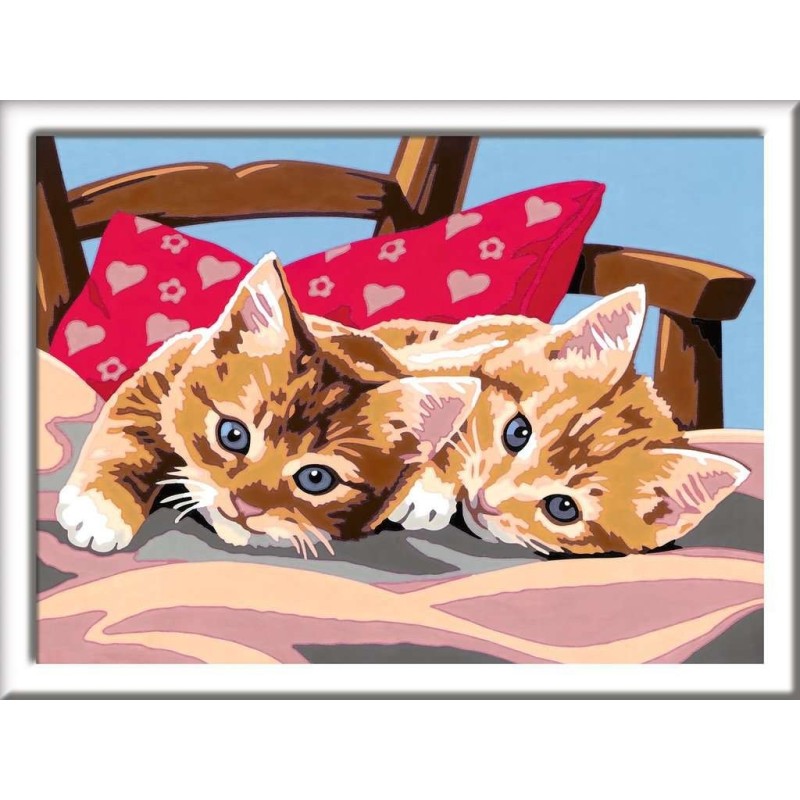 CreArt D - Gatitos en la almohada