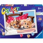 CreArt D - Gatitos en la almohada