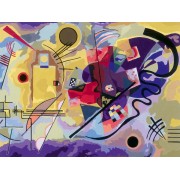 CreArt B - Kandinsky, Amarillo, rojo y azul