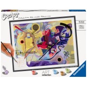 CreArt B - Kandinsky, Amarillo, rojo y azul