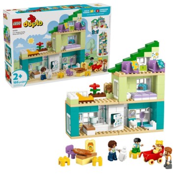 Casa Familiar Moderna “3 en 1” con Figuras
