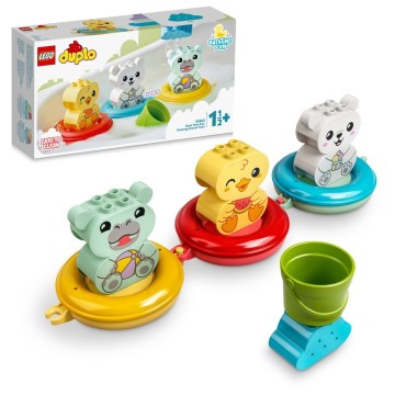 LEGO-10965 Diversión en el Baño: Tren de los Animales Flotante