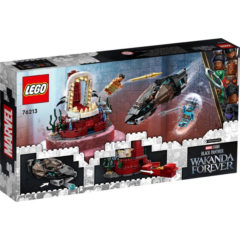 LEGO-76213 Sala del Trono del Rey Namor