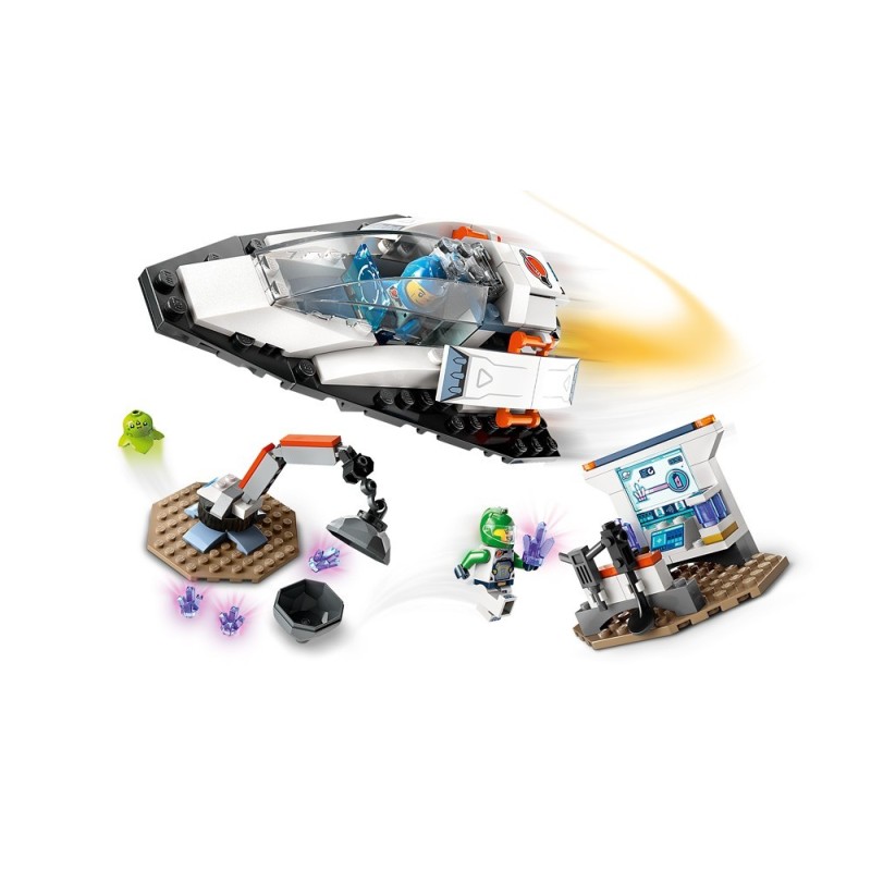 LEGO-60429 Nave Espacial y Descubrimiento del Asteroide