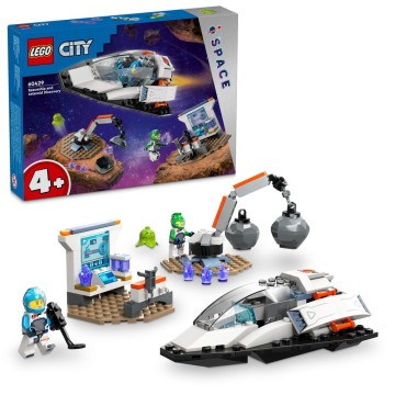 LEGO-60429 Nave Espacial y Descubrimiento del Asteroide