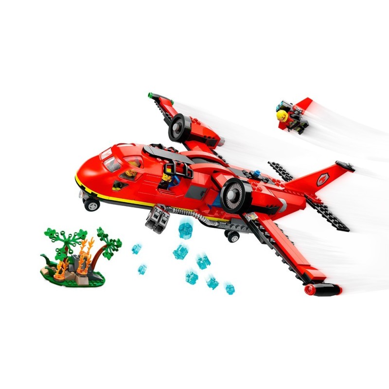 LEGO-60413 Avión de Rescate de Bomberos