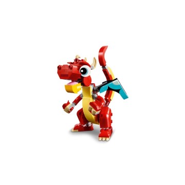 LEGO-31145 Dragón Rojo