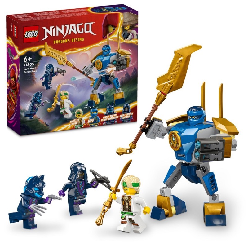 LEGO-71805 Pack de Combate: Meca de Jay