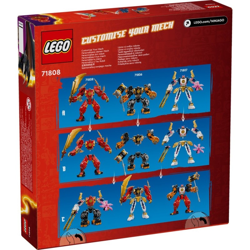 LEGO-71808 Meca Elemental del Fuego de Kai