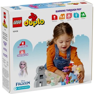 LEGO-10418 Elsa y Bruni en el Bosque Encantado