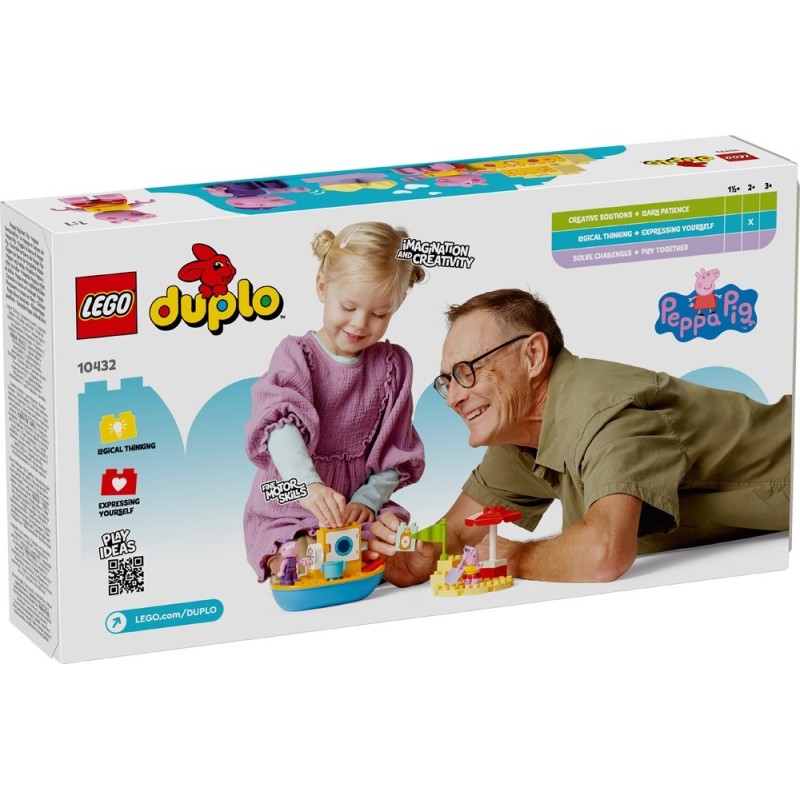 LEGO-10432 Excursión en Barco de Peppa Pig