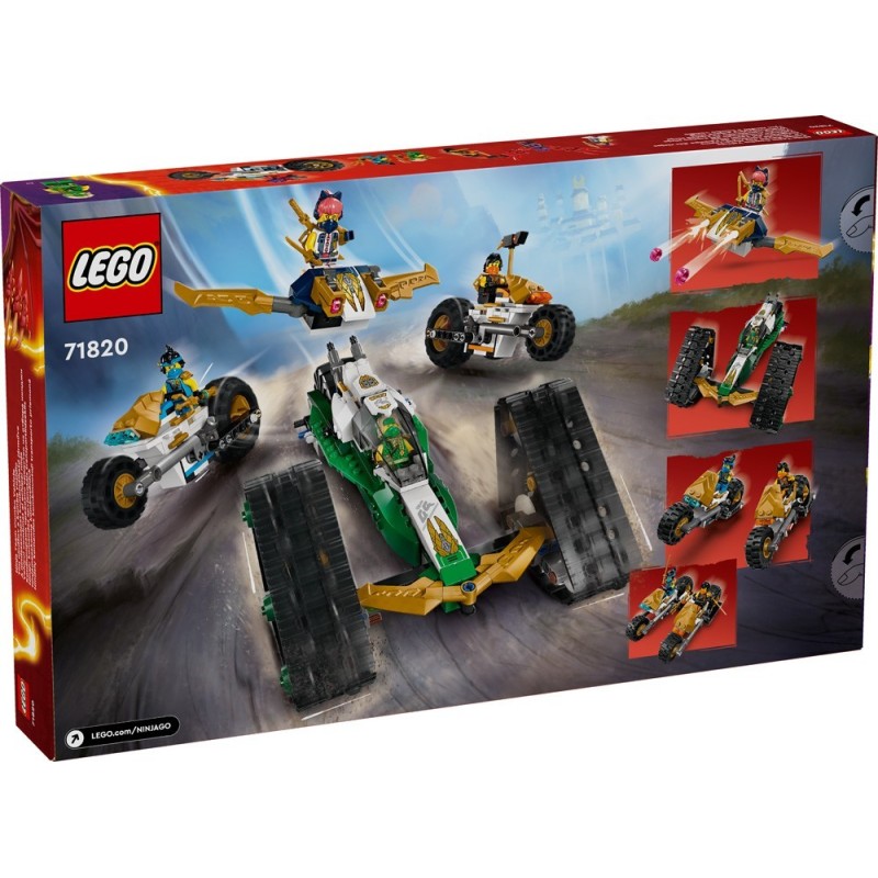 LEGO-71820 Vehículo Combinado del Equipo Ninja