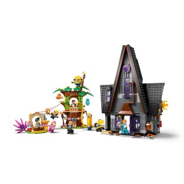 LEGO-75583 Minions y Mansión Familiar de Gru