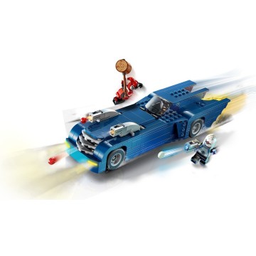 LEGO-76274 Batman™ con Batmóvil vs. Harley Quinn™ y Mr. Freeze™