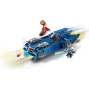 LEGO-76274 Batman™ con Batmóvil vs. Harley Quinn™ y Mr. Freeze™