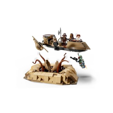 LEGO-75396 Esquife del Desierto y Fosa del Sarlacc