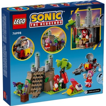 LEGO-76998 Knuckles y el Santuario de la Master Emerald