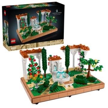LEGO-10359 Jardín con Fuente