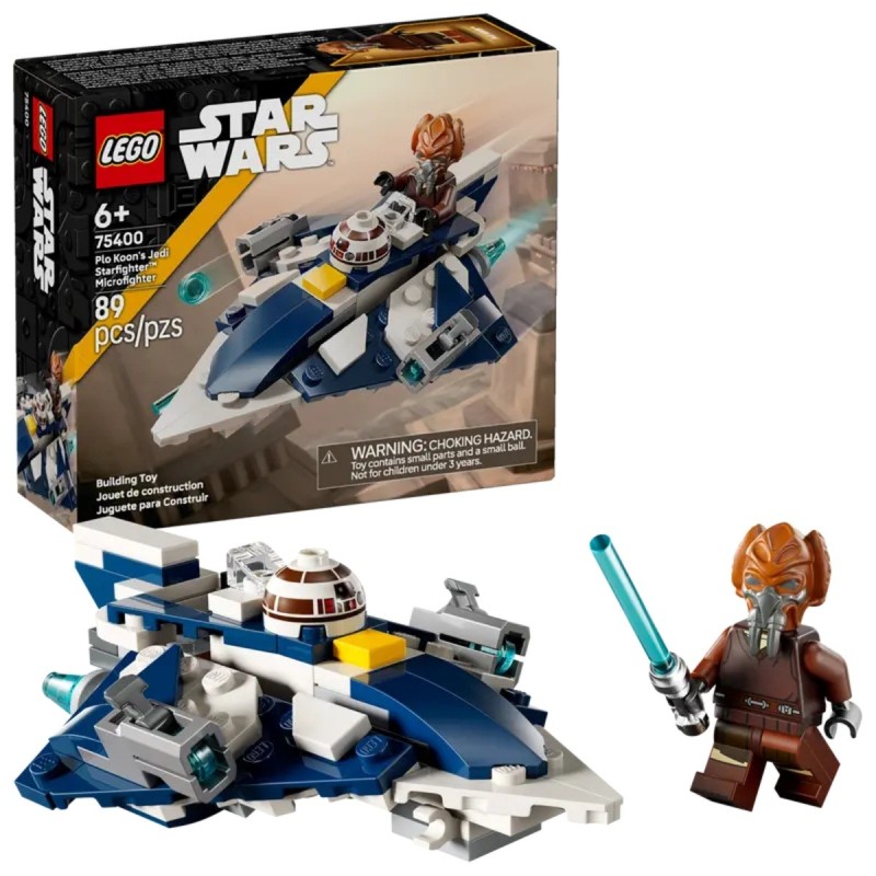 LEGO-75400 Microfighter: Caza Estelar Jedi de Plo Koon