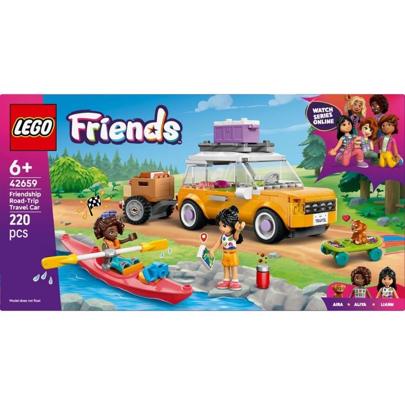 LEGO-42659 Amistad: Excursión en Coche por Carretera