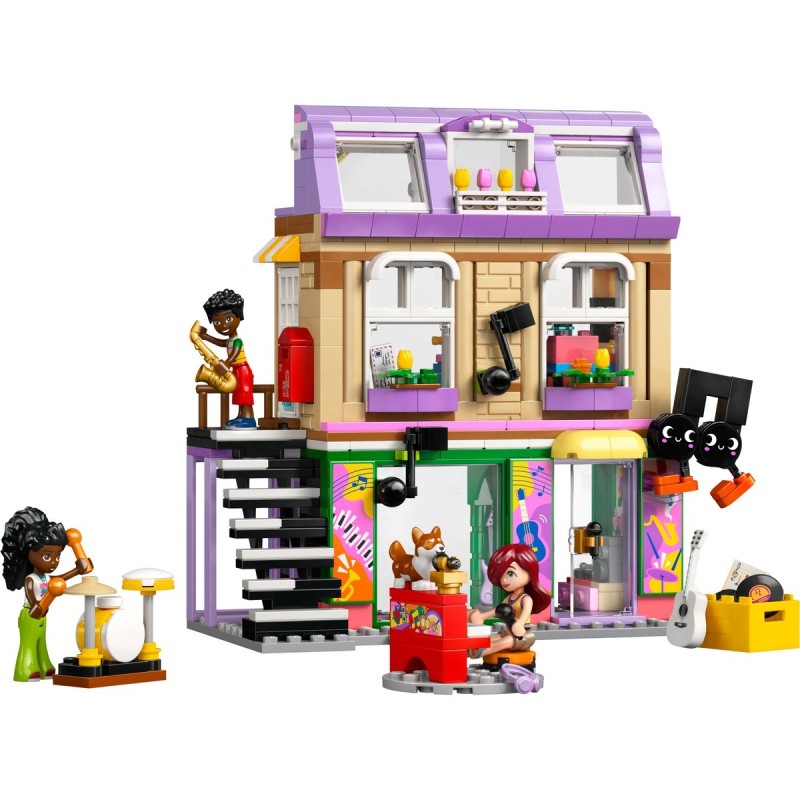 LEGO-42653 Tienda de Música y Apartamento