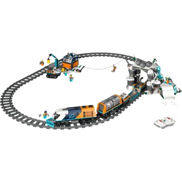 LEGO-60470 Tren Expreso Polar Ártico de los Exploradores