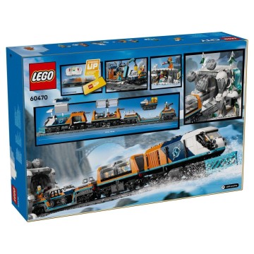 LEGO-60470 Tren Expreso Polar Ártico de los Exploradores