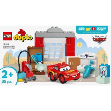 LEGO-10456 Visita de McQueen al Taller de Doc