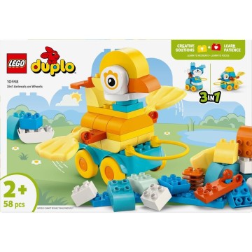 LEGO-10448 Animales sobre Ruedas 3en1