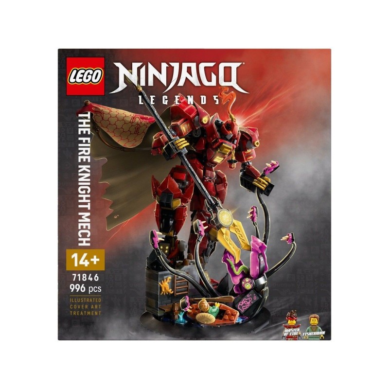 LEGO-71846 Meca Caballero del Fuego