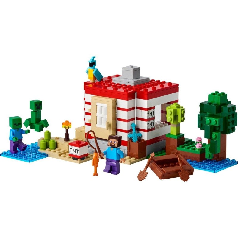 LEGO-21275 La Casa-Dinamita de la Selva