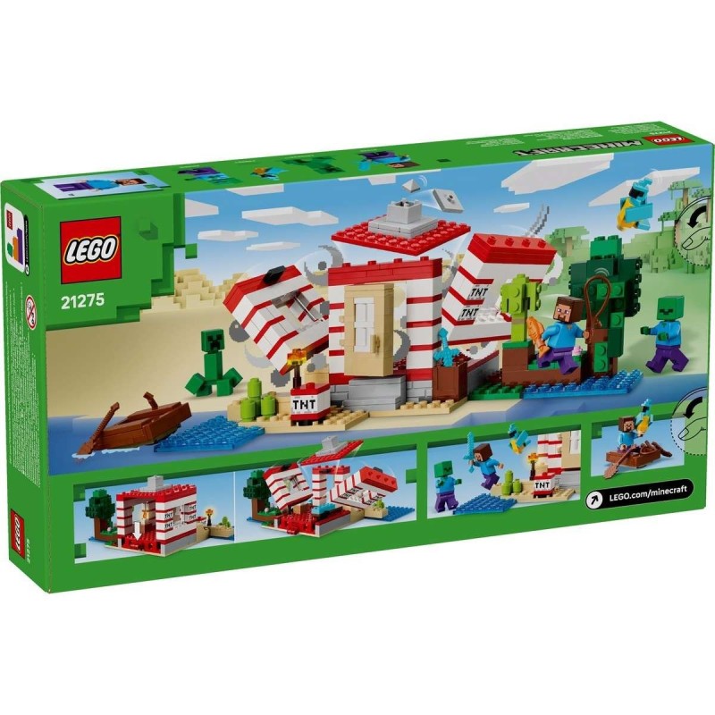 LEGO-21275 La Casa-Dinamita de la Selva