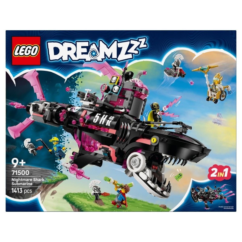 LEGO-71500 Submarino-Tiburón de las Pesadillas