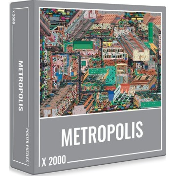 Metropolis Jigsaw Puzzle (2000 pieces)
